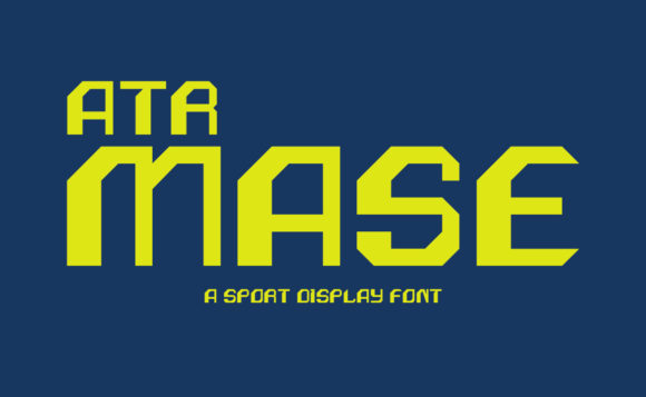 ATR Mase: A Bold Font for Stronger Branding