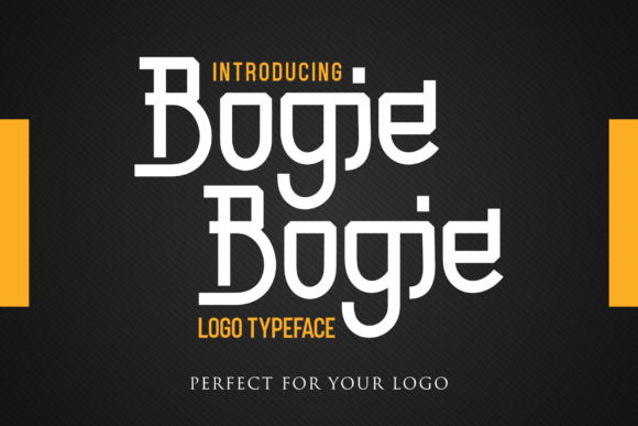Bogie Bogie Display Font for Eye-Catching Designs