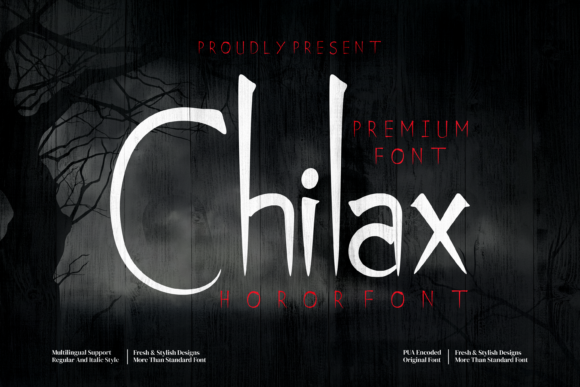 Chilax Font for Halloween-Themed Campaigns