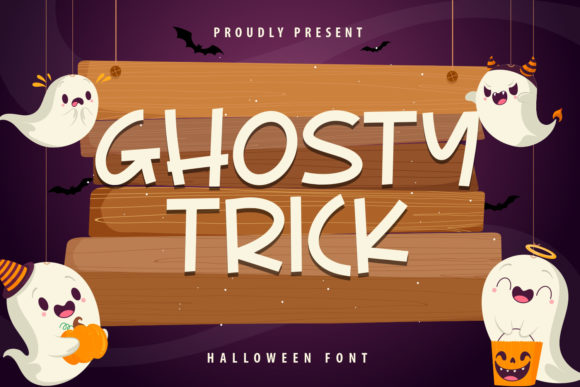 Ghosty Trick Font: A Playful Display Font for Creative Projects
