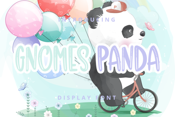 Gnomes Panda Font for Eye-Catching Campaigns