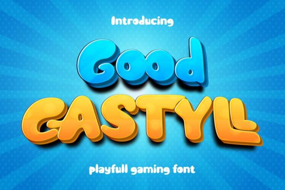 Good Castyll: A Playful Display Font for Handmade Creations