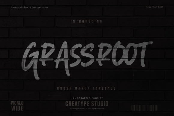 Grassroot Font for Bold Branding and Street Style Appeal