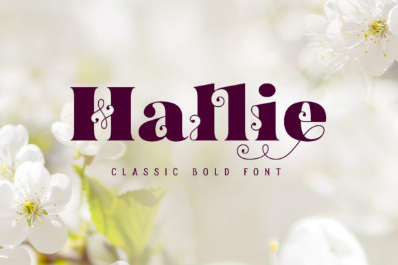 Hallie Font for Modern Web Design and Branding
