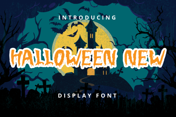Halloween New Font for Spooky Seasonal Designs