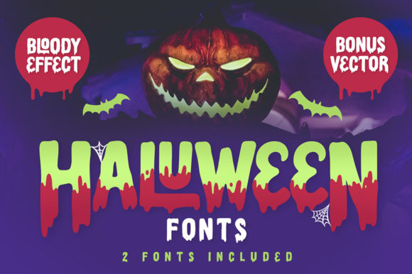 Haluween Font for Web Design and Branding Projects