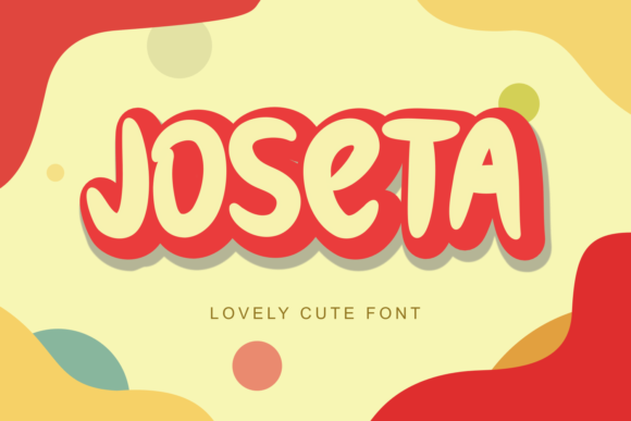 Joseta: A Trendy Display Font for Modern Editorial Design
