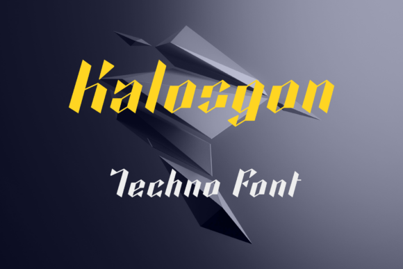 Kalosgon Display Font for Editorial Design