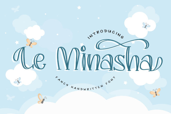 Le Minasha: A Whimsical Display Font for Editorial Elegance