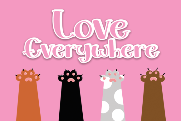 Love Everywhere Font for a Friendlier Business Look