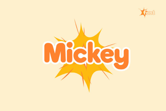 Mickey: A Clean Display Font for Modern Editorial Design