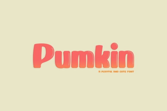 Pumkin Font: A Bold Display Font for Creative Projects