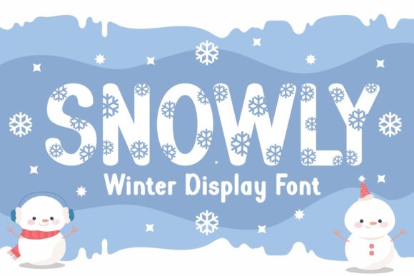 Snowly: The Jolly Display Font That Elevates Winter Campaigns