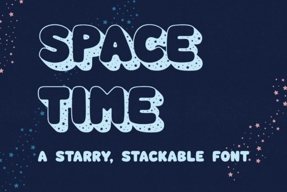 Space Time Font for Web Design Projects