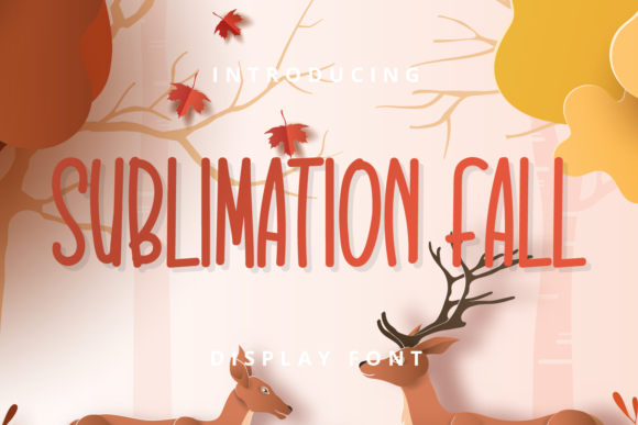 Sublimation Fall for Branding and Design Projects