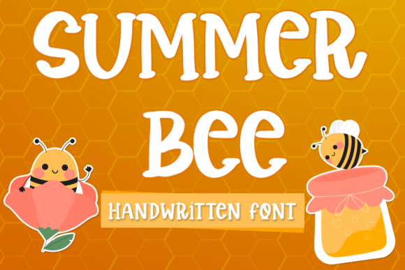 Summer Bee Font for Playful Web Design