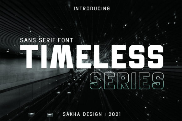 Timeless Series: A Bold Display Font for Modern Editorial Design