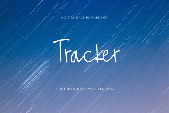 Tracker: A Cool and Simple Display Font for Modern Editorial Design