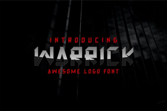 Warrick Font for Professional Branding and Unique Design